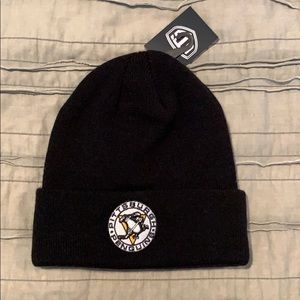 Vintage Pittsburgh Penguins Cuffed Beanie